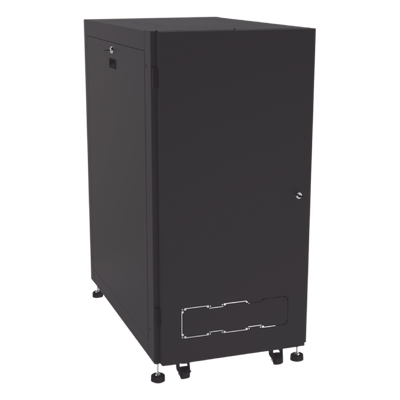 Gabinete Profesional para Telecomunicaciones de 24UR, 600 mm de Ancho x 1000 mm de Profundidad, Se envía el Gabinete Armado. - Imagen 3