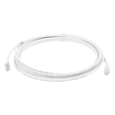 Patch Cord MC6 Modular Cat6 UTP, CM/LS0H, 4.57 Metros (15 Pies), Color Blanco - Imagen 3