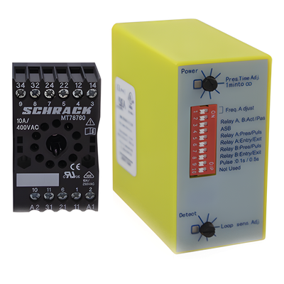 Sensor de Masa Mono Canal / Ideal para Automatización de Barreras Vehiculares