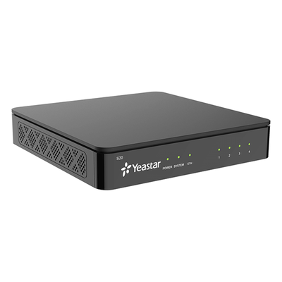 Conmutador IP SIP Yeastar para PYMES / 20 extensiones/ 10 llamadas simultaneas/ 2 puertos FXO (Tarjeta Incluida). - Imagen 3