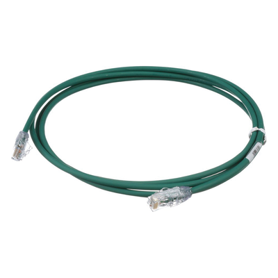 Cable de Parcheo UTP Cat6A, CM/LSZH, Diámetro Reducido (28AWG), Color Verde, 1.52 Metros (5 Pies) - Imagen 4