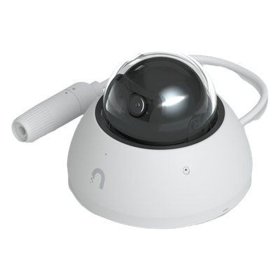 Cámara UniFi Protect G5 AI Dome Blanco, Para Interior o Exterior, 4K (8MPX), Ángulo 109.9°. Visión Nocturna IR Hasta 40m, Detecciones Inteligentes de Rostros y Placas, Audio Bidireccional, Protección IP66, Anti-Vandalismo - Imagen 5