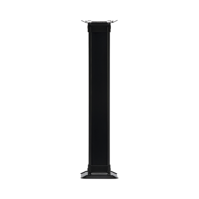 Accesorio de Conexión a Mesa, Para Uso con Canaleta de Piso AFR4BCBL6, Material PVC Rígido, Color Negro - Imagen 4