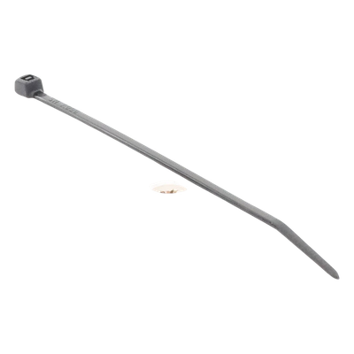 Cincho de Nylon 6.6 StrongHold™, 100mm largo x 2.5mm ancho, Color Negro, Exterior Resistente a Rayos UV, Paquete de 100pz - Imagen 6