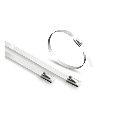 Cincho de Acero Inoxidable, 4.6 x 200 mm  (100pzs) (4100-01000)