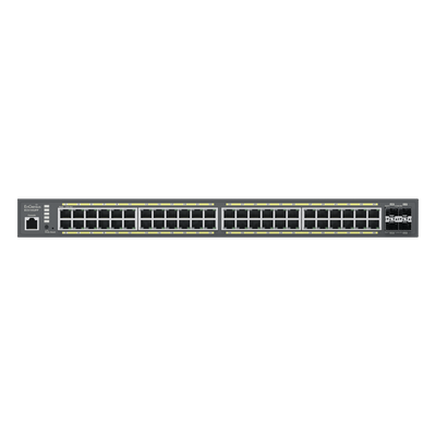Switch Poe de 48 Puertos Gigabit y 4 Puertos SFP, Administrable en la Nube, Hasta 740 W, Capa 2, Soporta PoE+ 802.3 at/af - Imagen 4