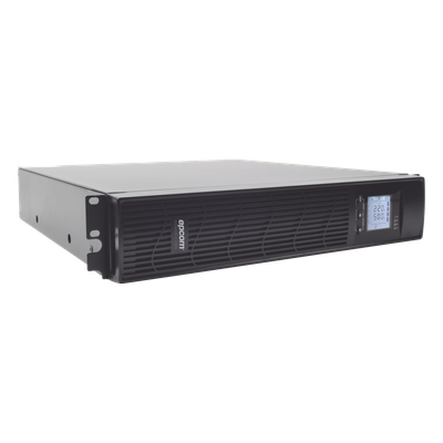 UPS de 1000VA/900W / Topología On-Line Doble Conversión / Entrada y Salida de 120 Vca / Clavija de Entrada NEMA 5-15P / Pantalla LCD Configurable /Formato Rack/Torre - Imagen 4
