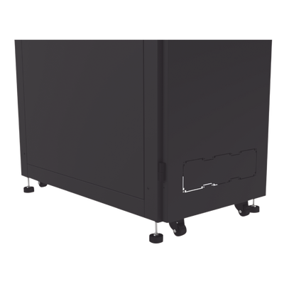Gabinete para Telecomunicaciones Rack Estándar de 19", 42UR, 600 mm Ancho x 1000 mm Profundidad. Fabricado en Acero, Se envía el Gabinete Armado. - Imagen 3