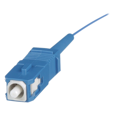 Pigtail de Fibra Óptica SC Simplex, Monomodo OS2 9/125, 900um, Color Azul, 2 Metros (6.56 Pies)