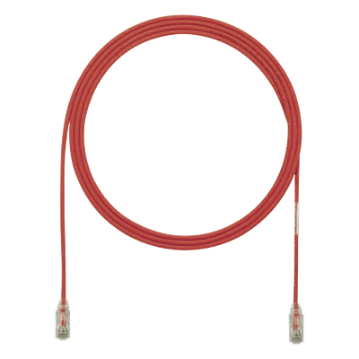 Cable de Parcheo UTP / Cat6 / 28AWG Diámetro Reducido / 3.66 m (12 ft) / LSZH / RJ45 Chapado Oro