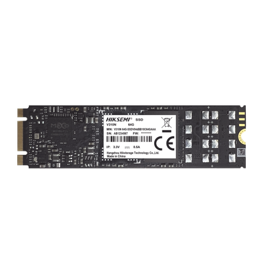SSD M.2 para Videovigilancia Móvil / 1TB / SATA III / 470 MB/s Lectura / 520 MB/s Escritura / 0°C a 70°C / 2.5 pulgadas