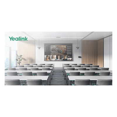 Sistema de Videoconferencia Yealink MVCS90 para Microsoft Teams Rooms ideal para Salas Grandes con Seguimiento Inteligente y Audio Profesional. - Imagen 7