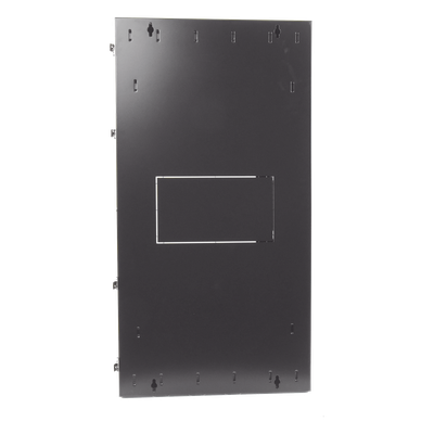 Gabinete PanZone de Montaje en Pared, de 19in, Puerta con Ventana de Seguridad, 26 UR, 635mm de Profundidad, Color Negro - Imagen 4