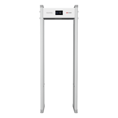 Arco Detector de Metales de 18 Zonas con Pantalla LCD de 7" / Conteo de personas y Alarmas / Ajuste de Sensibilidad e Interferencias