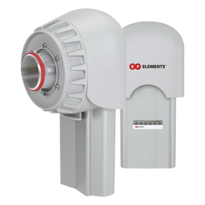 Adaptador TwistPort sin perdidas para ROCKETM5 con blindaje de aluminio para disminuir interferencia, 5180-6400 MHz, listo para antena simetrica 