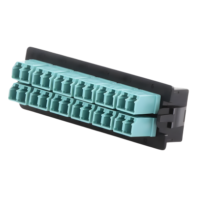 Placa Acopladora para Distribuidor de Fibra Óptica LP-ODF-8024, Incluye 12 Acopladores LC Duplex para Fibra Multimodo - Imagen 3