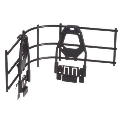 Accesorio de Control de Radio de Curvatura en Cruces, Tes o Intersecciones, en Charolas Wyr-Grid® de Panduit, 101.6 mm de Alto, Color Negro - Imagen 3