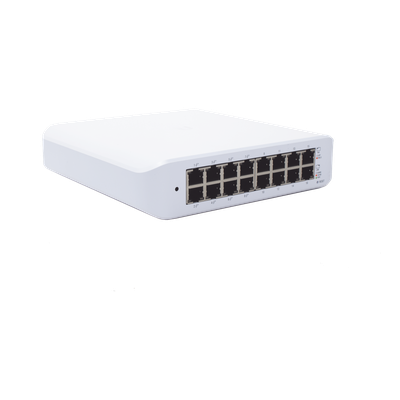 Switch UniFi Lite Administrable PoE de 16 Puertos 10/100/1000 Mbps (8 puertos 802.3af/at), 45 W - Imagen 6