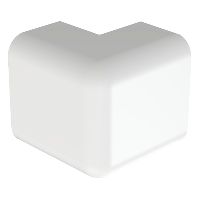 Esquinero exterior, para uso con canaleta LD10, material ABS, Color Blanco - Imagen 3