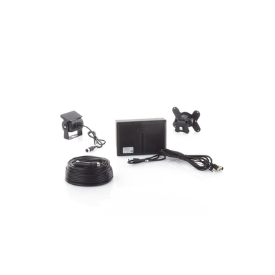 Sistema Profesional de Cámara de Reversa y Monitor Alámbrico para Vehículos de Trabajo y Montacargas - Imagen 14
