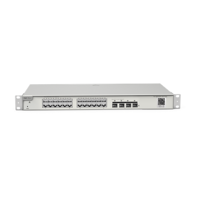 Switch Administrable Capa 2+ Plus, con 24 puertos Gigabit, 4 puertos SFP+ para fibra 10Gb, gestión gratuita desde la nube. - Imagen 5