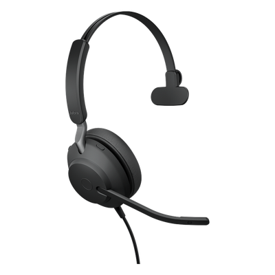 Jabra Evolve 2 40, Auricular mono versión UC con aislamiento de ruido, conexión USB-C y indicador de ocupado (Busylight) (24089-889-899) - Imagen 4