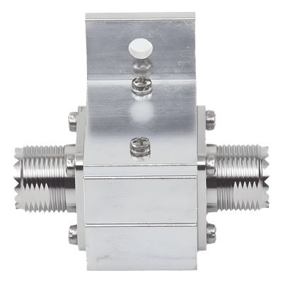 Protector RF Coaxial Contra Descargas Atmosféricas Para 1.5 a 700 MHz Con Ceja Lateral y Conectores UHF Hembra - Imagen 3