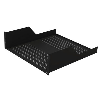 Charola Ventilada para Rack de 19", 50 cm de Profundidad, 3UR. Capacidad carga: 25 Kg