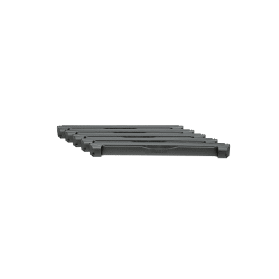 Tapa Ciega Estándar de 19in, Compatible con Racks con Rieles de Orificio Roscado, Instalación sin Herramienta, Plano, 1 UR, Color Negro - Imagen 6