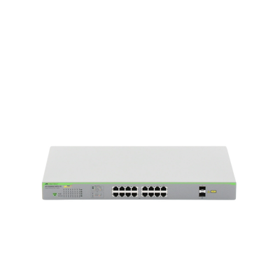 Switch PoE+ Gigabit WebSmart de 16 puertos 10/100/1000 Mbps (2 x Combo) + 2 puertos gigabit SFP (Combo), 185 W - Imagen 3