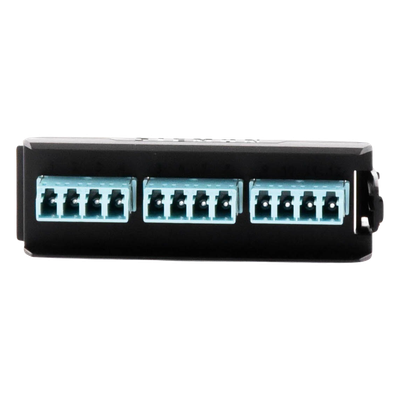 Placa Acopladora LightVerse, 6 Conectores Dúplex LC/UPC, Acepta hasta 12 Fibras Multimodo OM3 y OM4 (No Shuttered) - Imagen 5