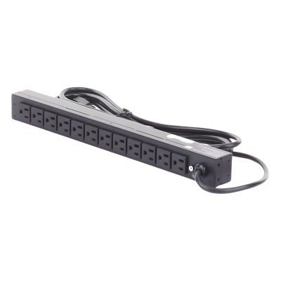 PDU Básico Para Distribución de Energía, Con 12 Tomas NEMA 5-15R Traseras, 1UR, 15 Amp, 120 Vca - Imagen 7