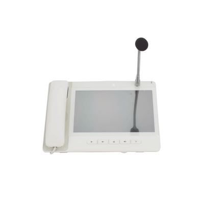 Teléfono IP Color Blanco Android 9.0 Empresarial para voceo 20 líneas SIP, pantalla táctil, Wi-Fi y Bluetooth, PoE, Voceo/ Musica por Multicast, puertos Gigabit, Sofware de Enfermeria - Imagen 6