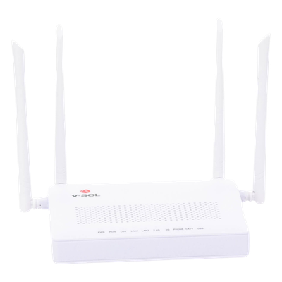 ONU Dual GPON/EPON con Wi-Fi AC de doble banda, 1 puerto SC/APC + 2 puertos LAN Gigabit + 1 puerto FXS + 1 Puerto CATV - Imagen 3