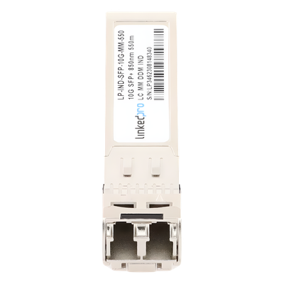 Transceptor Óptico Industrial SFP+ (Mini-Gbic) / Multimodo 850 nm / 10 Gbps / 10GBASE-SR / Conectores LC/UPC Dúplex / DDM / Hasta 550 m - Imagen 4