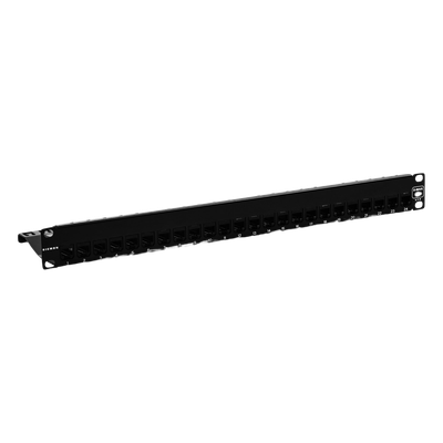 Patch Panel Z-Max, de 24 Puertos, Modular (Vacío), Plano, 1UR - Imagen 4
