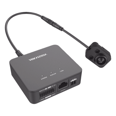 Pinhole IP 2 Megapixel / Lente 2.8 mm / 2 Mts Cable / PoE / Ideal para Cajeros Automáticos (ATM) / WDR / Micro SD / Cámara Tipo Block