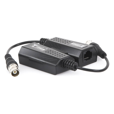 Kit EXTENSOR IP por cable CABLE COAXIAL para distancias de HASTA 200 m / REUTILIZA EL CABLEADO EXISTENTE PARA CONECTAR CÁMARAS IP / No Requiere Energía / Transmisión en Tiempo Real / Protección Contra Sobretensiones Incorporada - Imagen 8