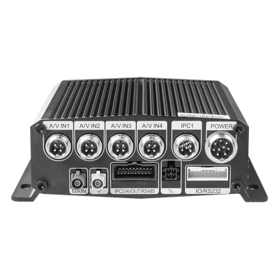 DVR Móvil / Multiplataforma / 4 Canales AHD + 2 canales IP/ Almacenamiento en Memoria Micro SD / H.265 / Chip IA Embebido / Soporta 4G / GPS - Imagen 3