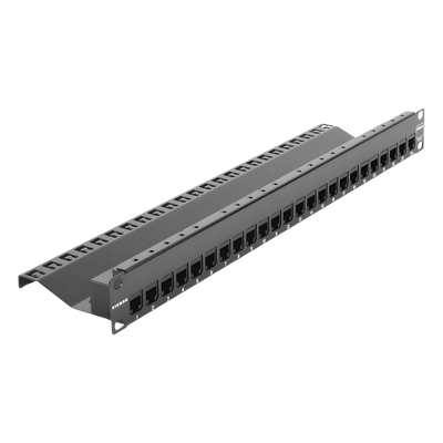 Patch Panel UTP Z-MAX de 24 Puertos, Precargado con Jacks Categoría 6, Plano, 1UR - Imagen 6