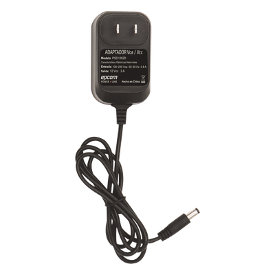 Fuente de Poder de 12 Vcc Regulada / 2 Amp / Voltaje de Entrada de 100 - 240 VCA / Longitud del cable 96 cms. - Imagen 3