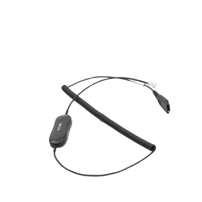 Cable para diademas BIZ1500, BIZ2300 y BIZ2400, para compatibilidad con telefonos AVAYA 96xx/16xx QD a RJ-9 (88001-03) (88001-04) - Imagen 3