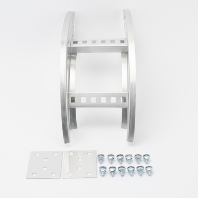 Curva Vertical Exterior de Aluminio de 90° Perfil Z / Peralte 3 1/4" / Ancho 6" / Radio 8" / Incluye Tornillería - Imagen 3