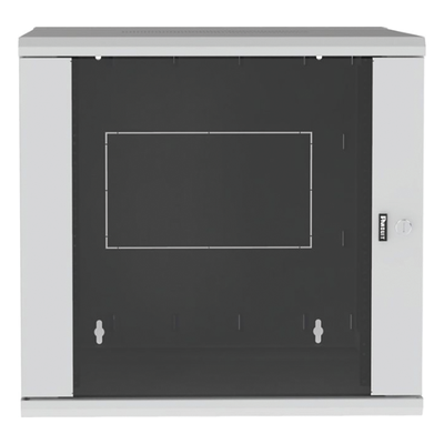 Gabinete PanZone de Montaje en Pared, de 19in, Puerta con Ventana de Seguridad, 12 UR, 762mm de Profundidad, Color Blanco - Imagen 3