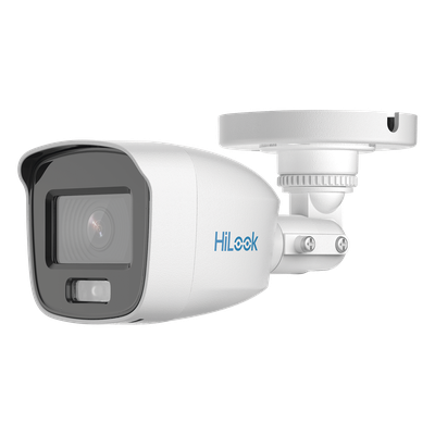 Bala TURBOHD 2 Megapixel (1080p) / Imagen a Color 24/7 / Lente 2.8 mm / ColorVu Lite / Luz Blanca 20 mts / IP66 / Policarbonato