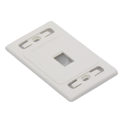Placa de Pared Modular MAX, de 1 Salida, Color Blanco - Imagen 6