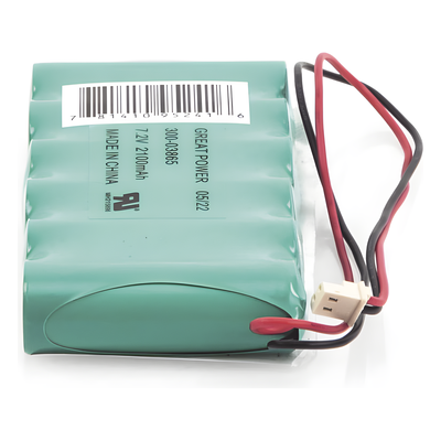 Batería de respaldo recargable NiCd 7.2 V / 2100 mAh para repetidor inalámbrico Honeywell 5800RP - Imagen 3