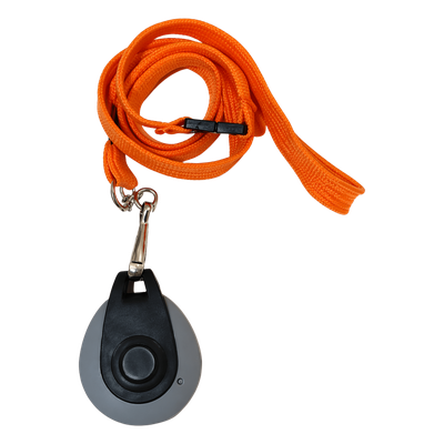 Colgante con Botón de Alarma Inalámbrico NX0130/B / Radio Frecuencia 868.30 MHz / Comunicación Bidireccional / Alcance 75 m / Batería CR2354 Duración 2-4 Años / IP65 / Indicador LED Bicolor / Anti-Estrangulamiento