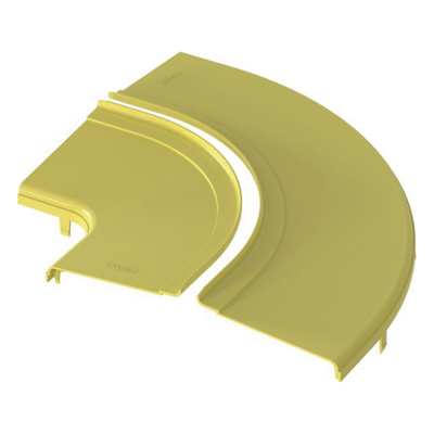 Tapa Opcional para Ángulo Recto de 90° Horizontal FRRA12X4LYL, Color Amarillo - Imagen 3
