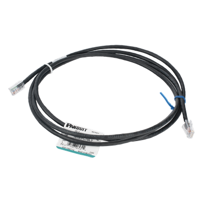 Cable de Parcheo UTP Categoría 5e, con Plug Modular en Cada Extremo - 2 Metros (6.56 Pies) - Negro - Imagen 4
